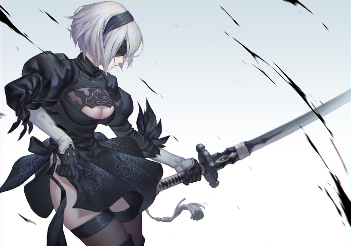 melonplus, nier, nier:_automata, yorha_unit_no._2_type_b
