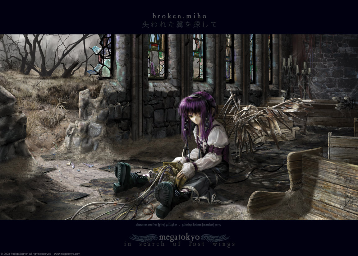 megatokyo, tohya_miho, wings
