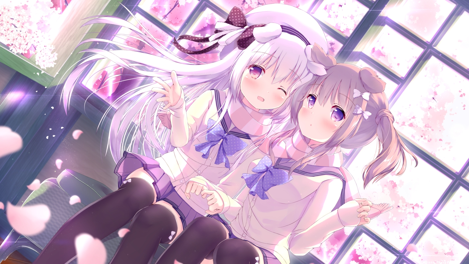 aliasing, animal_ears, doggirl, original, unwitherer