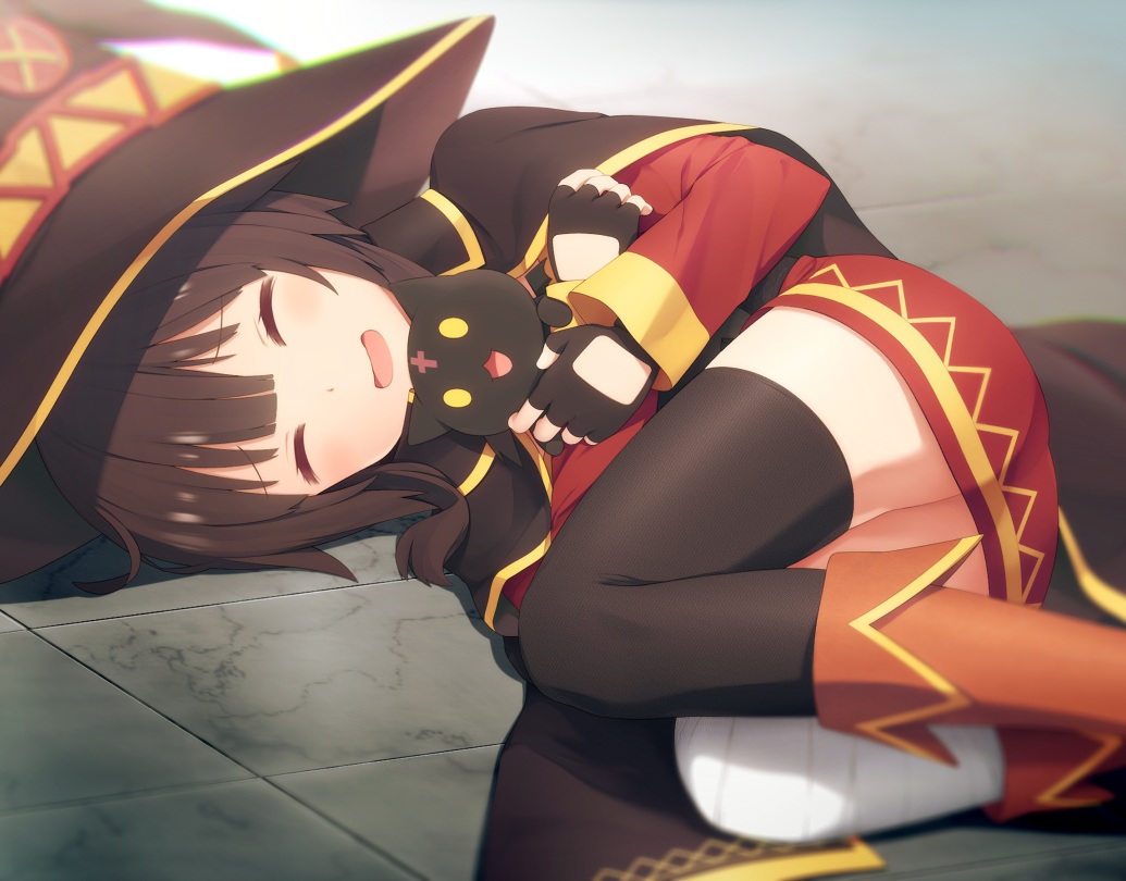 animal, bandage, brown_hair, cape, cat, chomusuke, dress, gloves