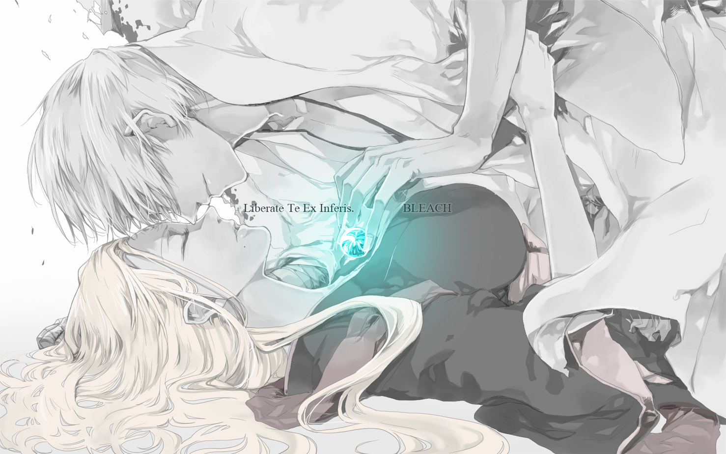 bleach, ichimaru_gin, male, matsumoto_rangiku, noppo, polychromatic