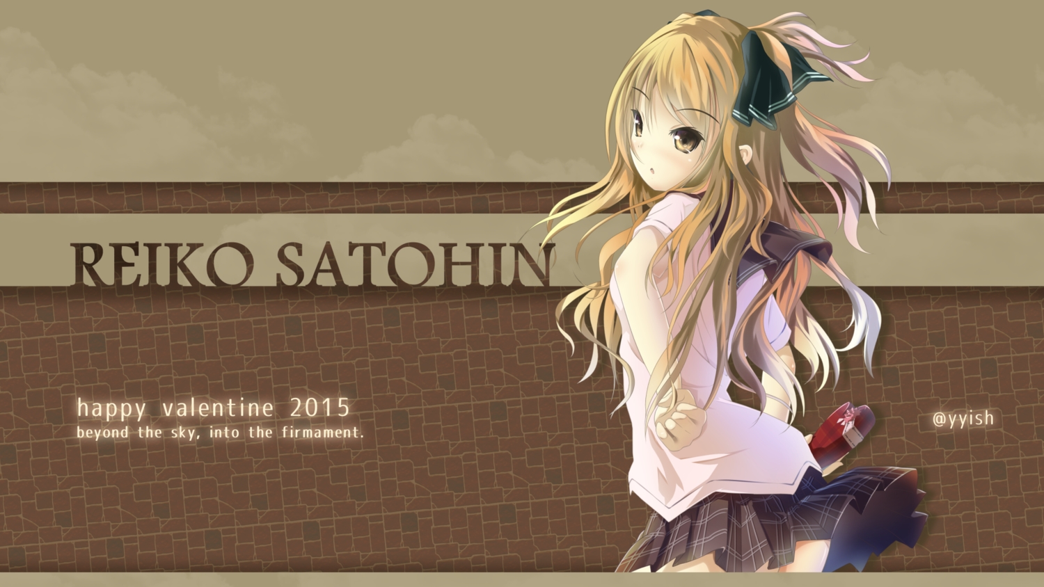 ao_no_kanata_no_four_rhythm, satouin_reiko, valentine, waisshu_(sougyokyuu)