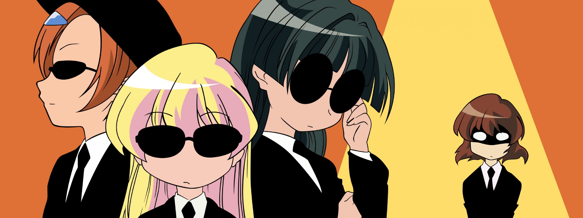 ichijou, pani_poni_dash, rebecca_miyamoto, sunglasses, tachibana_rei, uehara_miyako