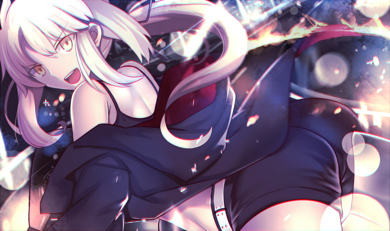 artoria_pendragon_(all), blonde_hair, fate/grand_order, fate_(series), long_hair, paperfinger, saber, saber_alter