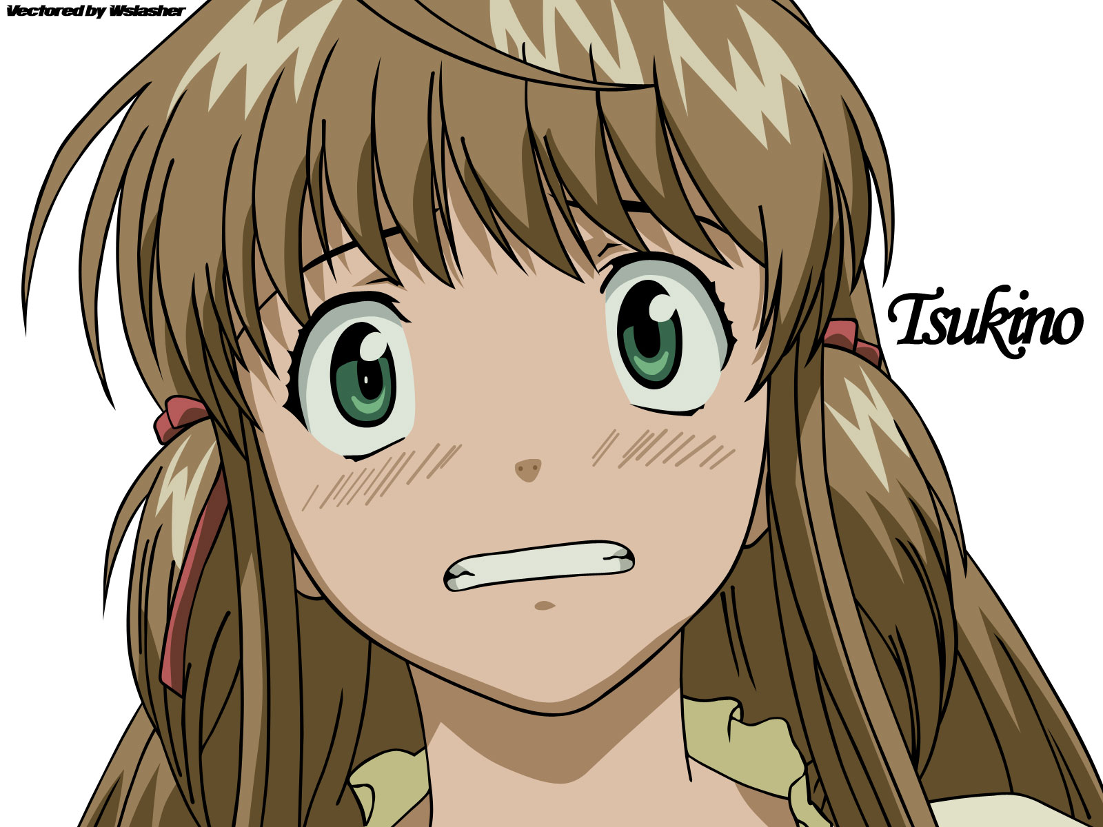 azusagawa_tsukino, close, white, yakitate_japan