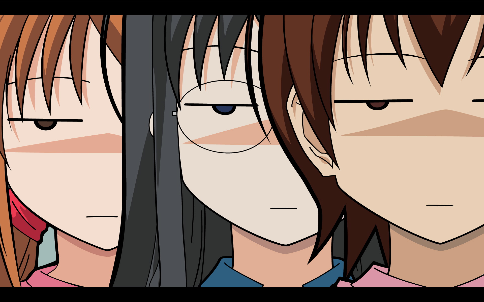 hidaka_megumi, hirakawa_natsumi, koizumi_chika, kyou_no_go_no_ni, vector