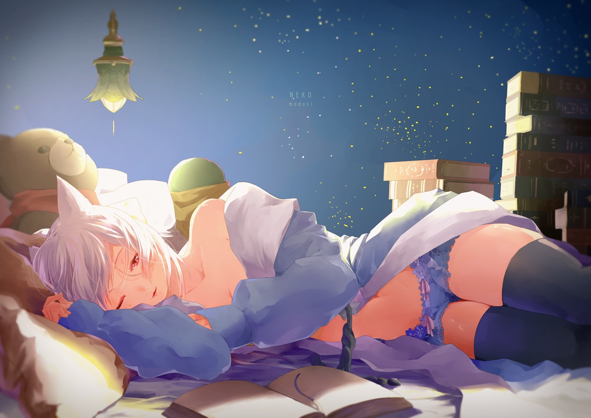 animal_ears, final_fantasy, final_fantasy_xiv, lili_mdoki, miqo'te
