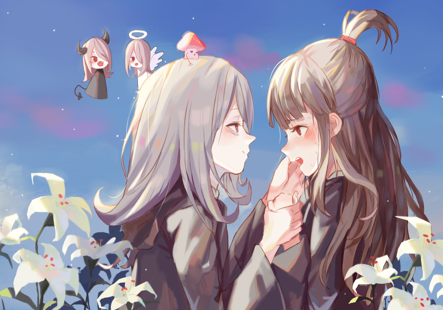 kagari_atsuko, little_witch_academia, shrimp_cc, sucy_manbavaran