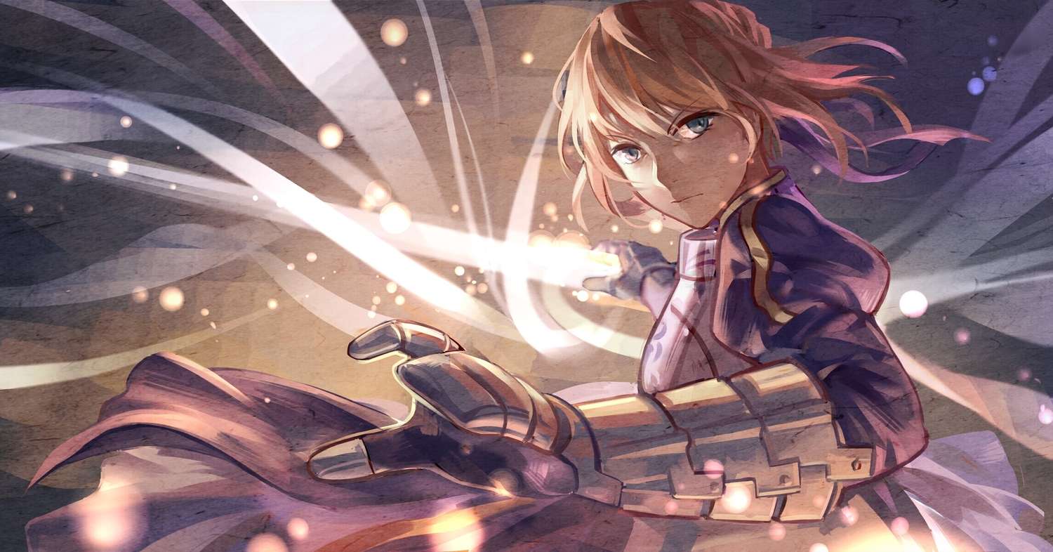 armor, artoria_pendragon_(all), blonde_hair, fate_(series), fate/stay_night, saber, zicai_tang