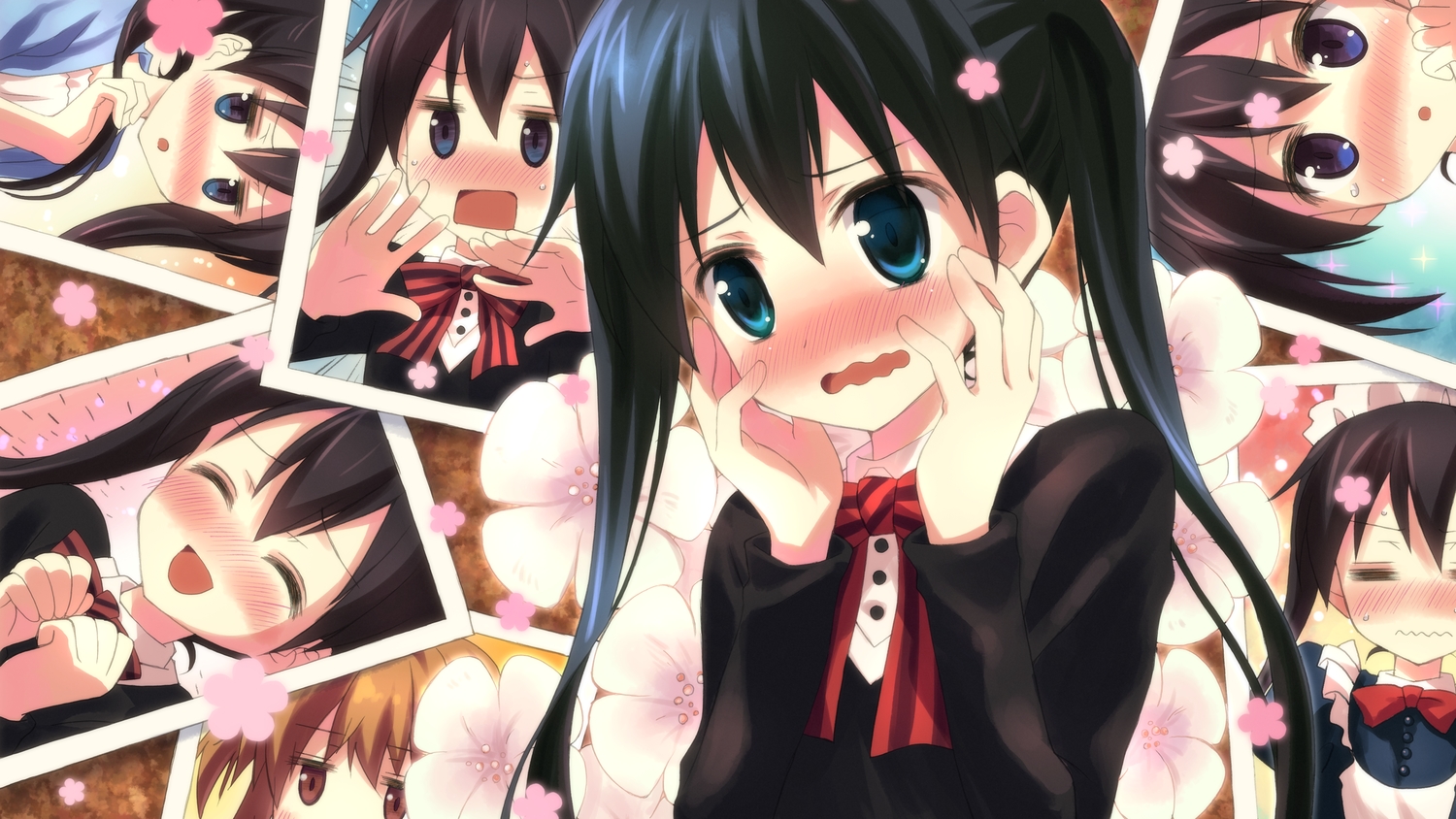 blush, inokuma_yuko, kiniro_mosaic, komichi_aya, yuuki_tatsuya
