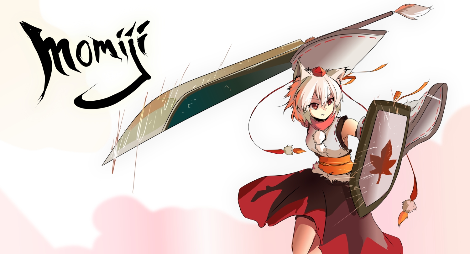 animal_ears, clear_echoes, inubashiri_momiji, touhou, vector, wolfgirl