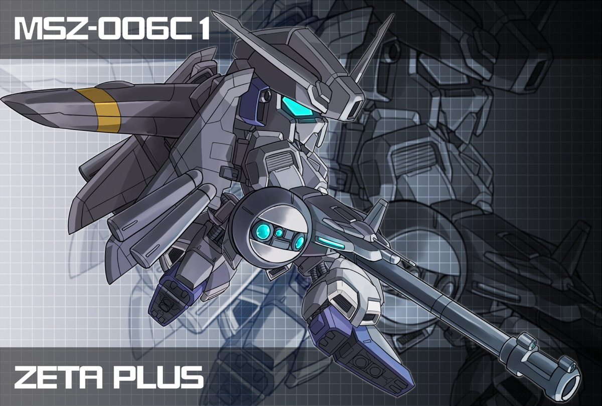 gun, gundam_sentinel, mecha, memento_vivi, mobile_suit_gundam, robot, weapon, zoom_layer