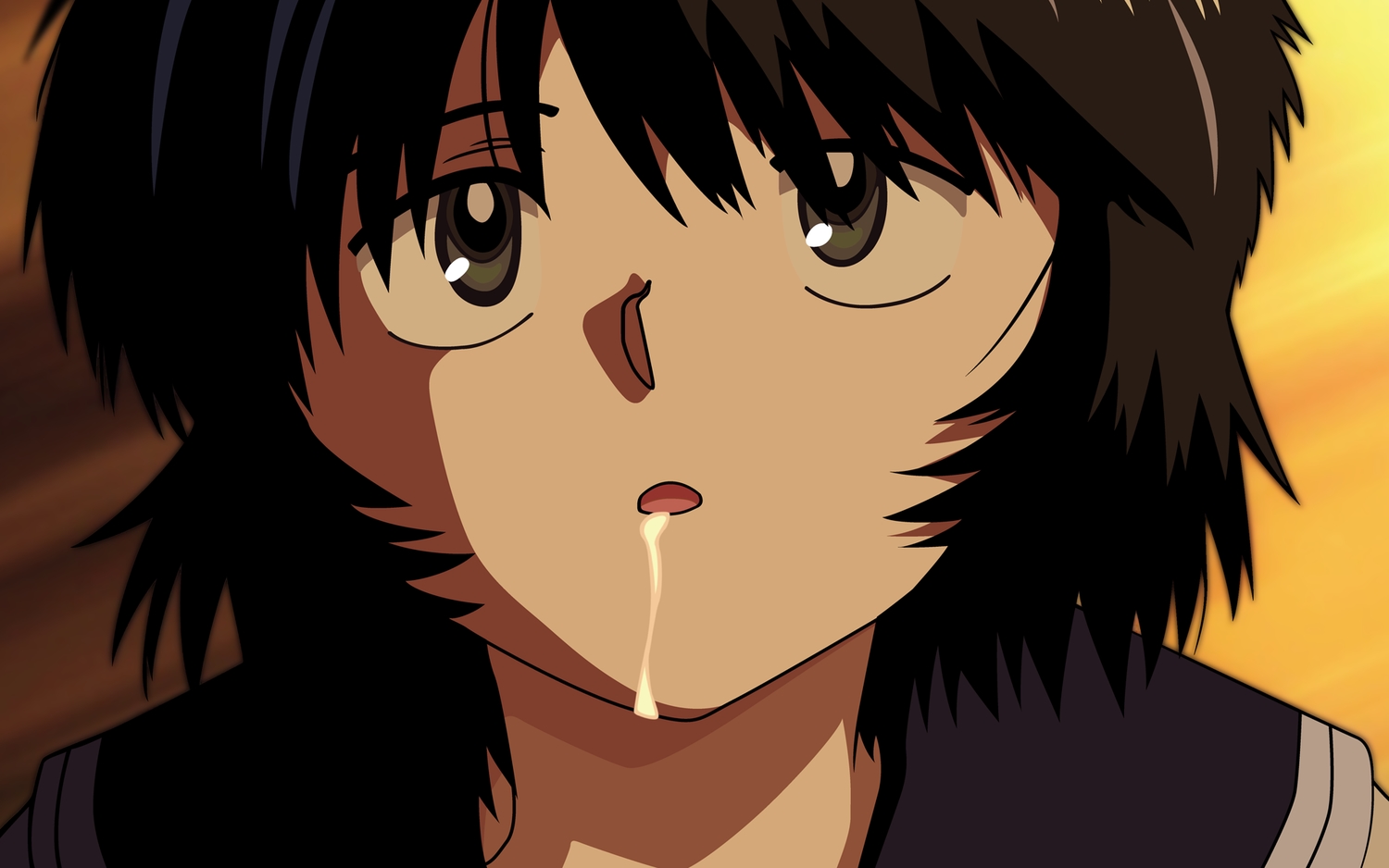 black_hair, close, nazo_no_kanojo_x, short_hair, urabe_mikoto, vector