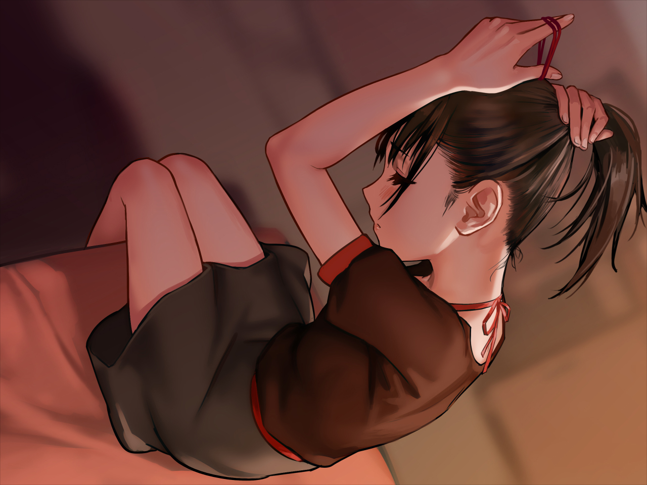 as109, loli, original, ponytail, skirt