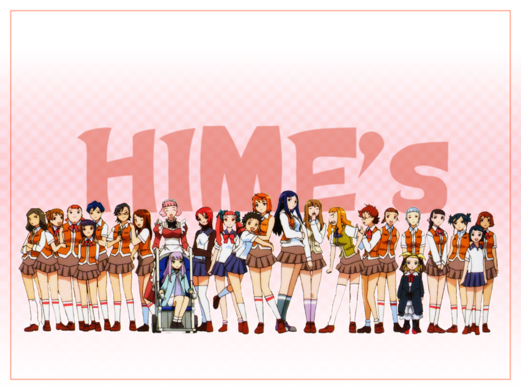 alyssa_searrs, fujino_shizuru, group, higurashi_akane, himeno_fumi, kazahana_mashiro, kikukawa_yukino, kuga_natsuki, mai-hime, minagi_mikoto, miyu_greer, munakata_shiho, sagisawa_youko, school_uniform, sugiura_midori, suzushiro_haruka, tagme, tokiha_mai, yuuki_nao