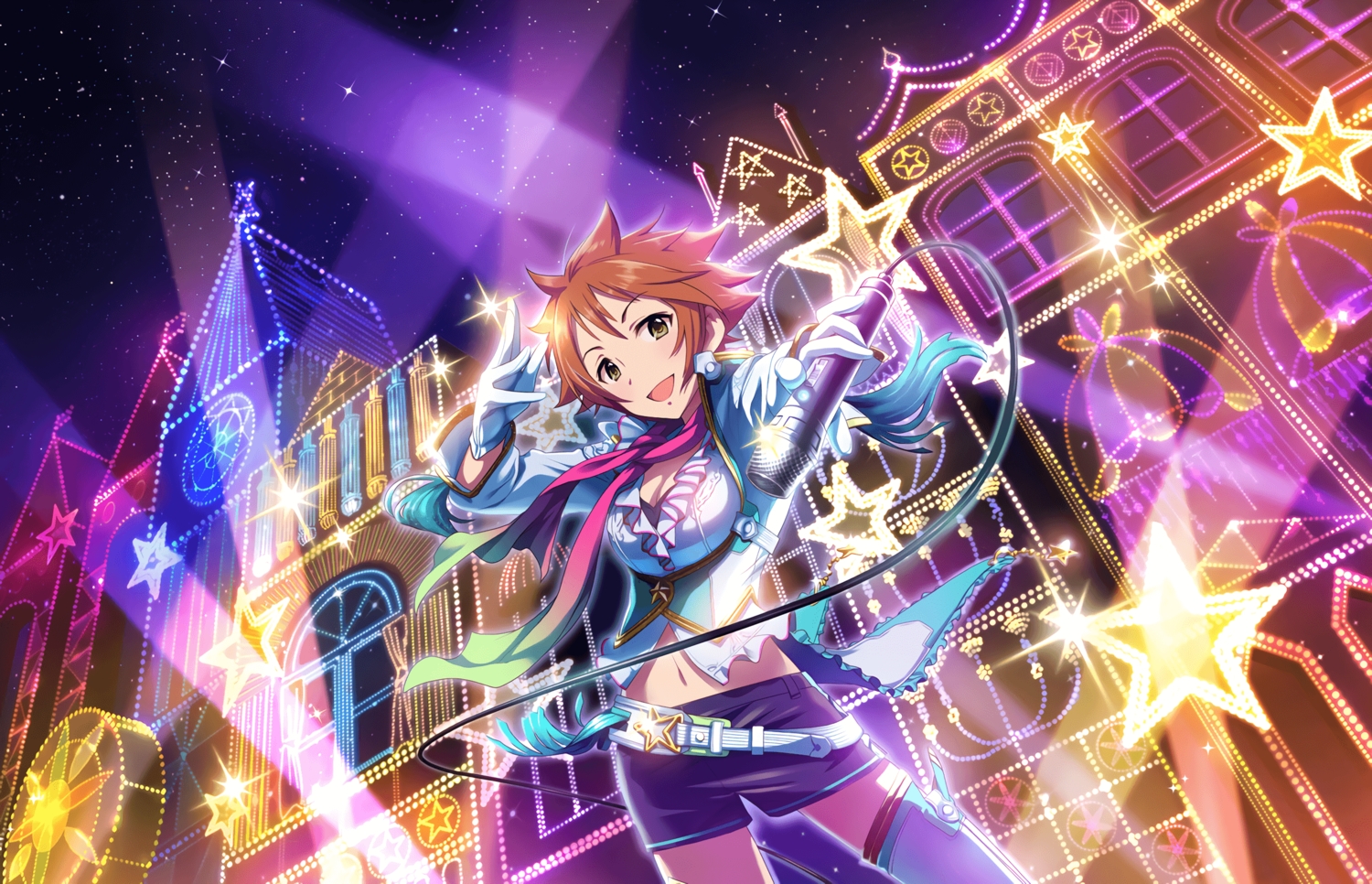 annin_doufu, idolmaster, idolmaster_cinderella_girls, idolmaster_cinderella_girls_starlight_stage, yoshioka_saki