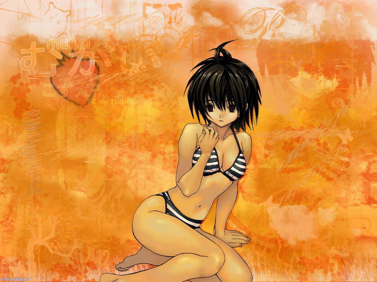 ichigo_100, mukai_kozue, swimsuit