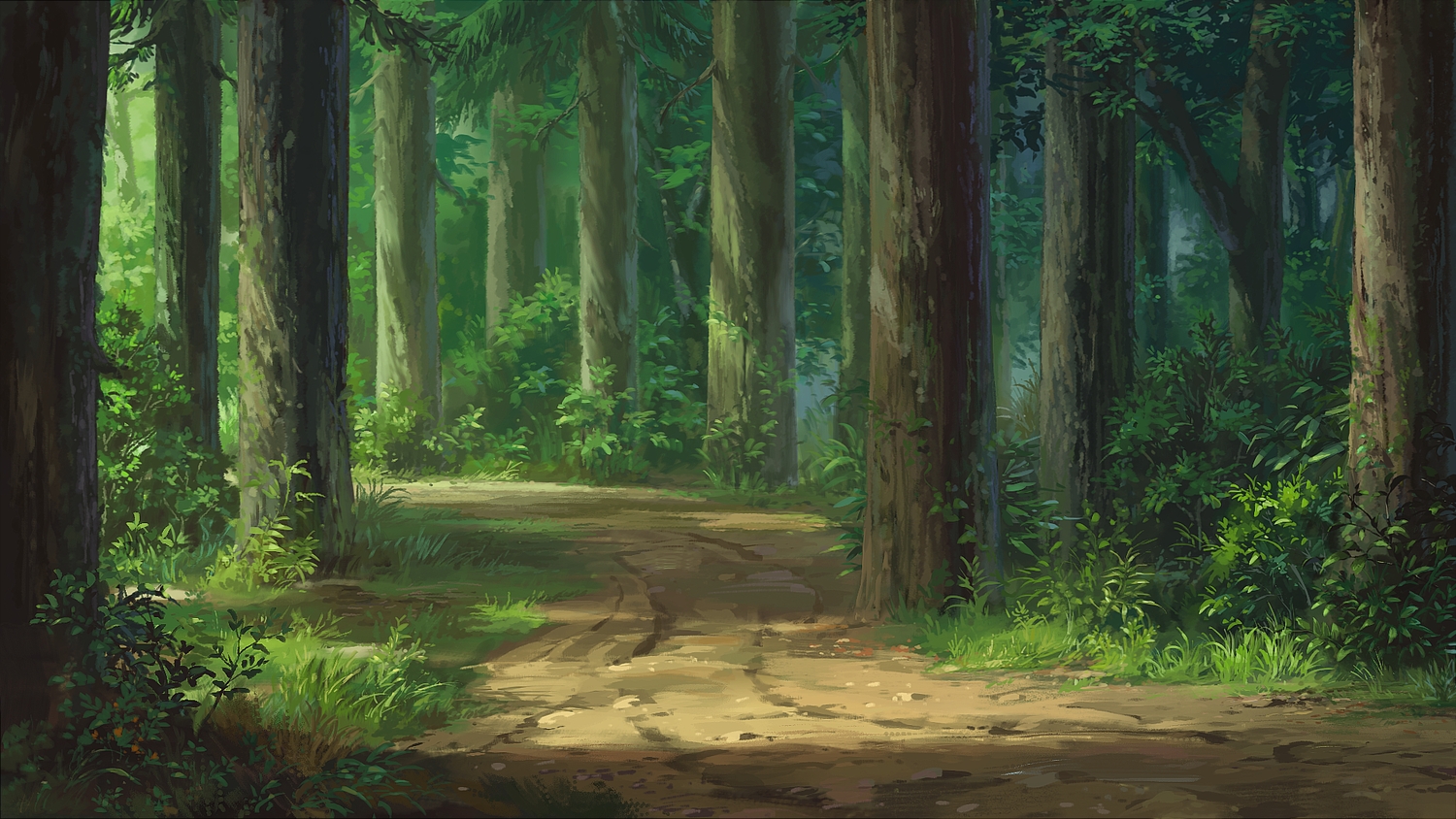 dao_dao, forest, green, no_humans, original, scenic, tree