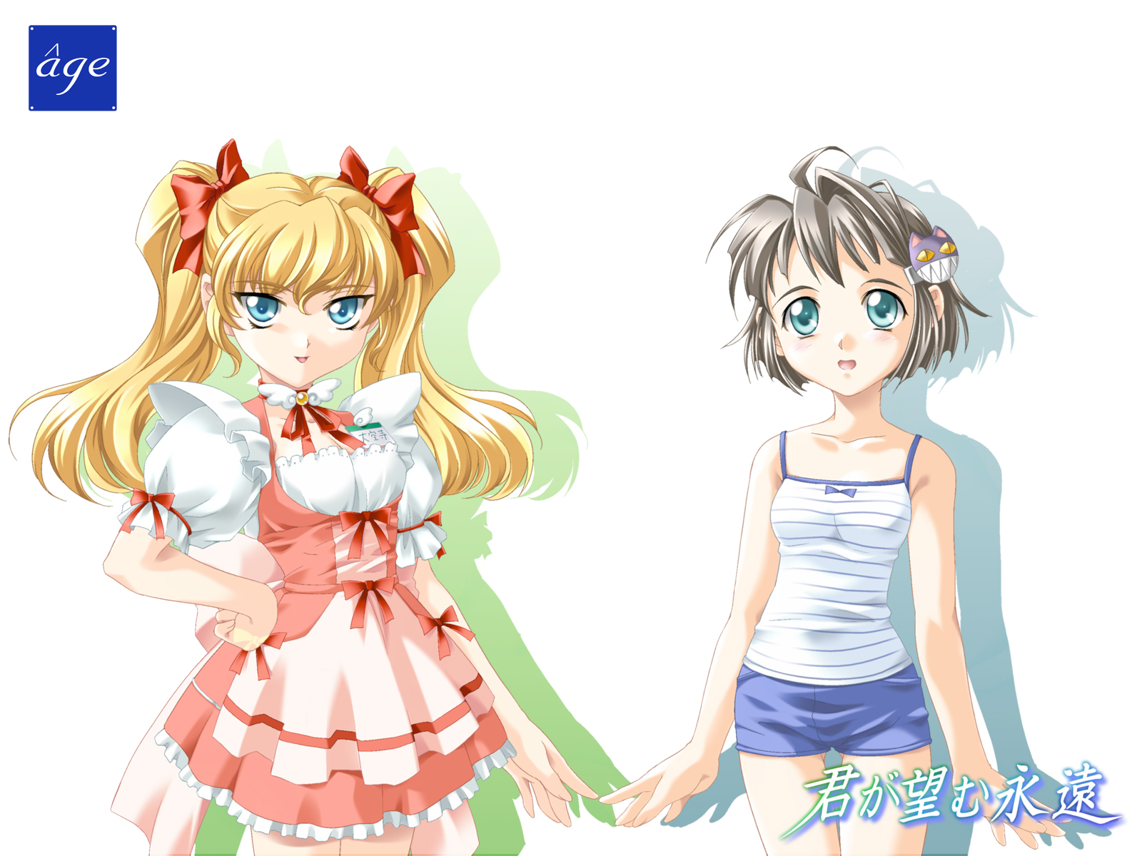 daikuji_ayu, kimi_ga_nozomu_eien, tamano_mayu, waitress, white