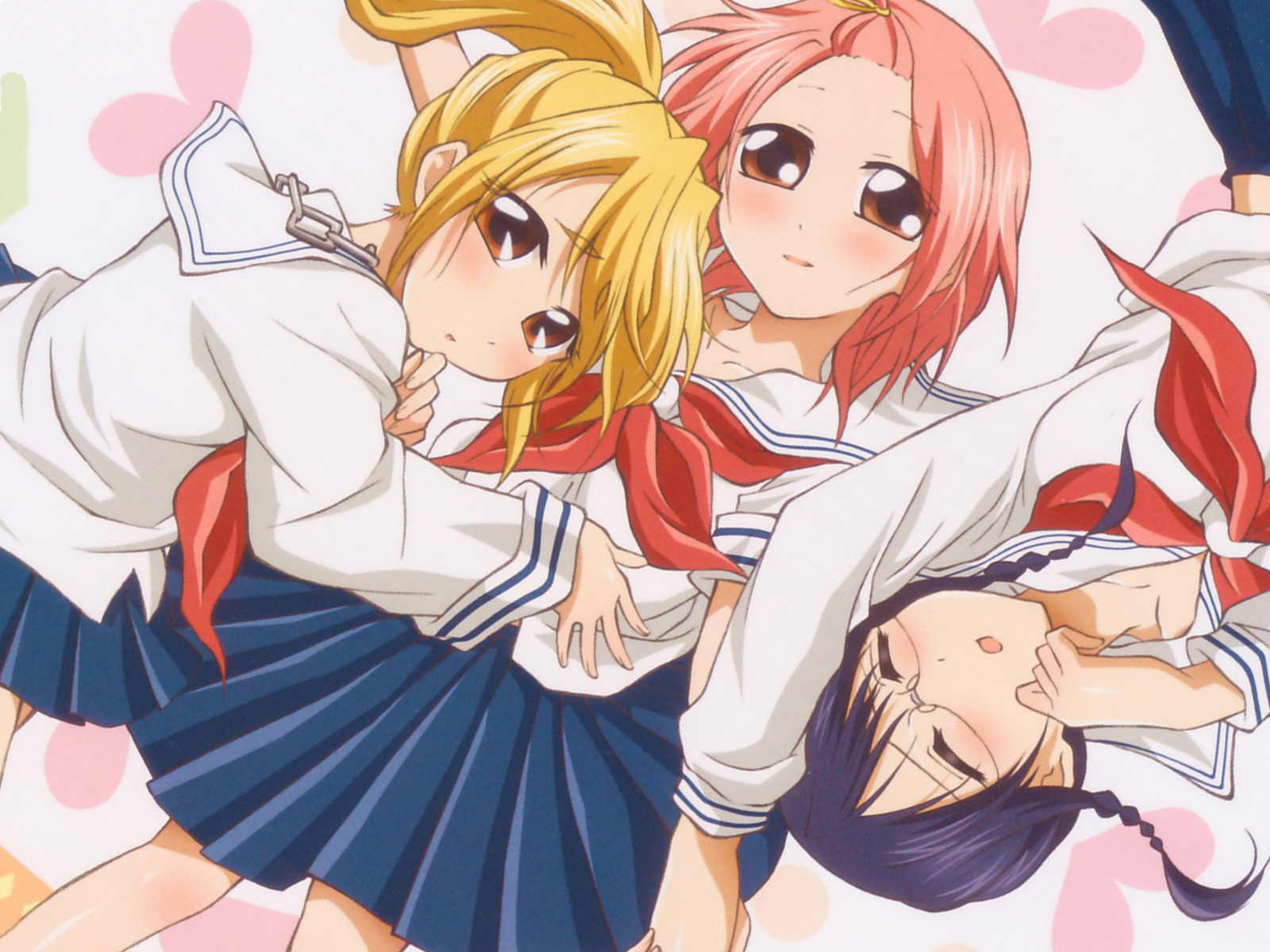 kuzuryu_momoko, miyamoto_iroha, nakajima_sanae, sumomo_mo_momo_mo