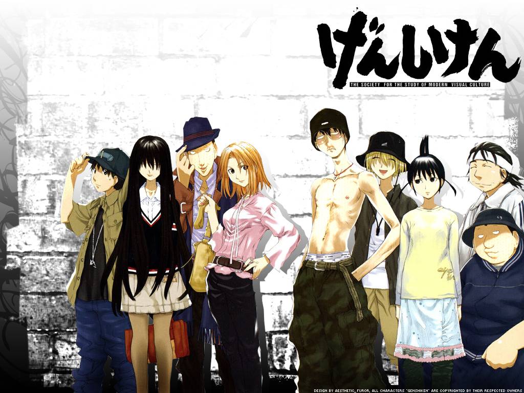 genshiken, kasukabe_saki, kio_shimoku, kousaka_makoto, kuchiki_manabu, kugayama_mitsunori, madarame_harunobu, ogiue_chika