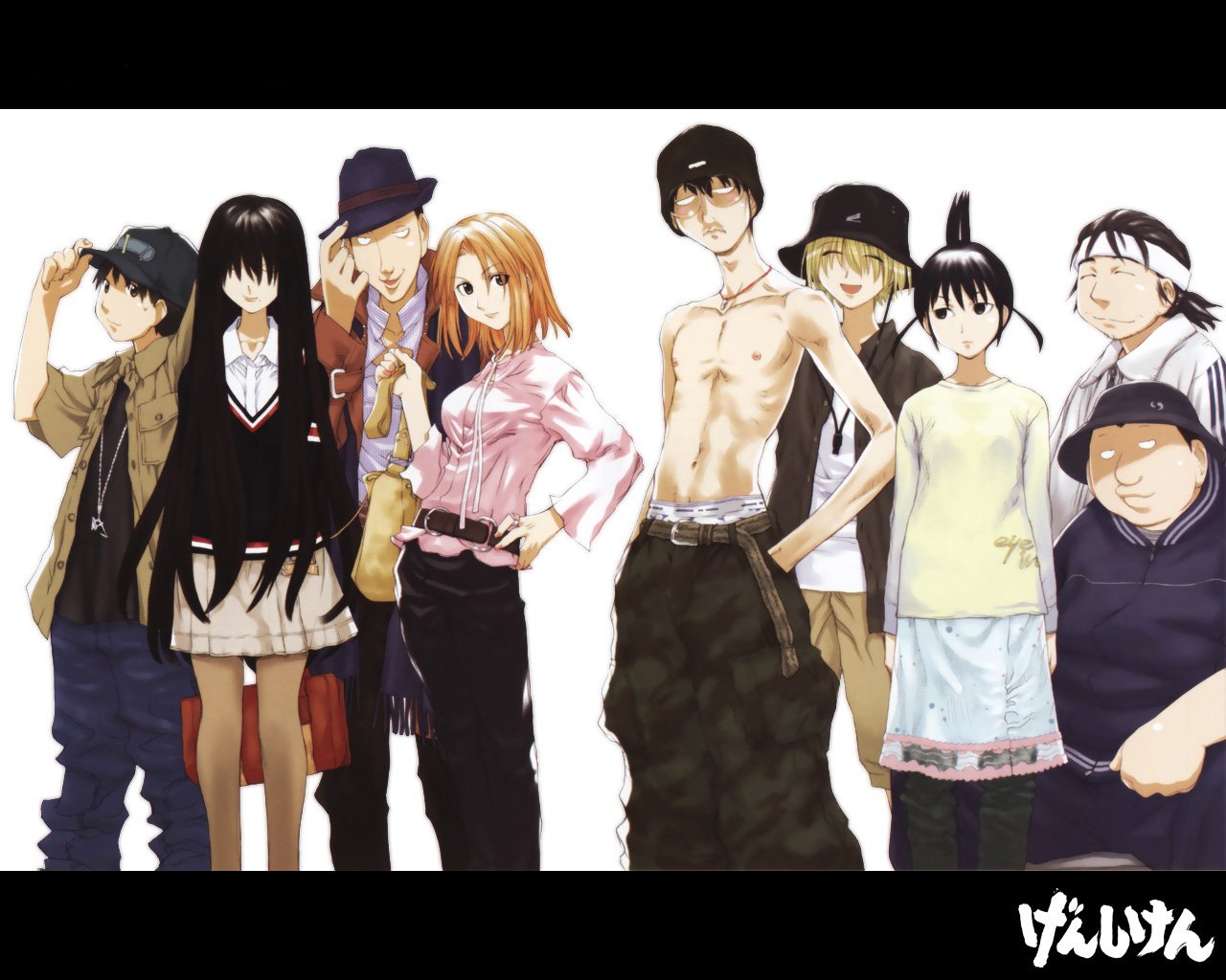 genshiken, kasukabe_saki, kio_shimoku, kousaka_makoto, kuchiki_manabu, kugayama_mitsunori, madarame_harunobu, ogiue_chika