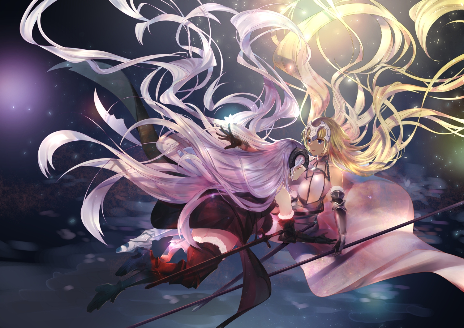 fate/grand_order, fate_(series), jeanne_d'arc_alter, jeanne_d'arc_(fate), karinto_yamada