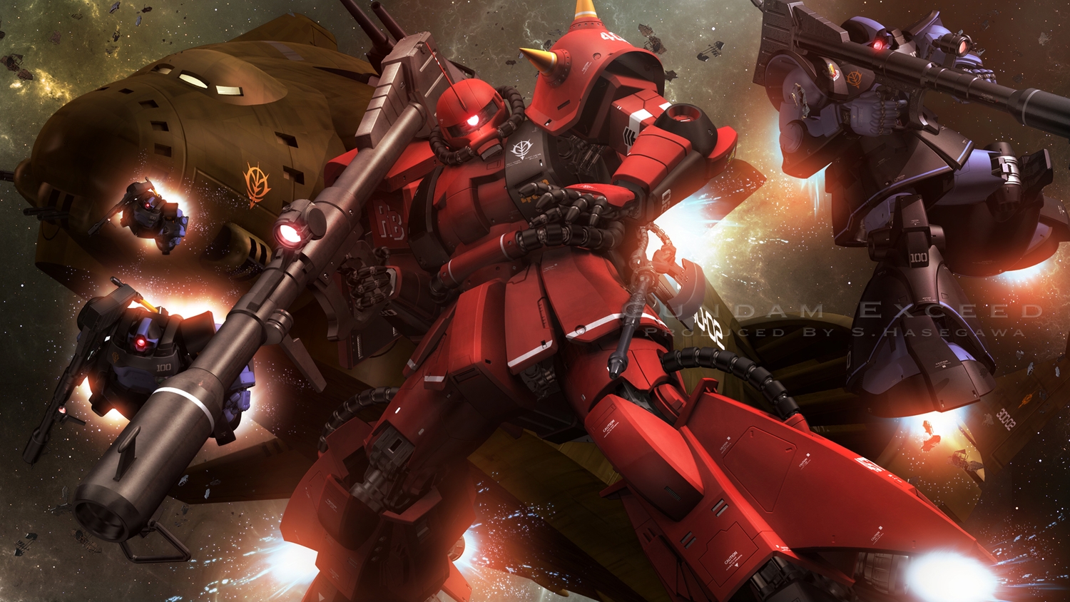 aircraft, combat_vehicle, mecha, mobile_suit_gundam, s.hasegawa, watermark, weapon