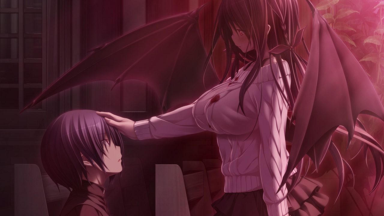 aoi_tori, blood, brown_hair, game_cg, koku, long_hair, male, purple_software