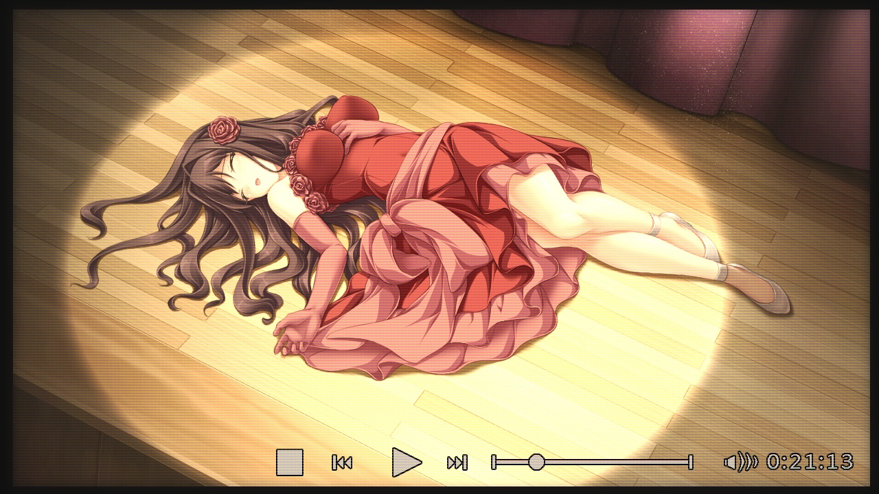 akasabi_risa, akio, aoi_tori, breasts, brown_hair, camera, dress, elbow_gloves