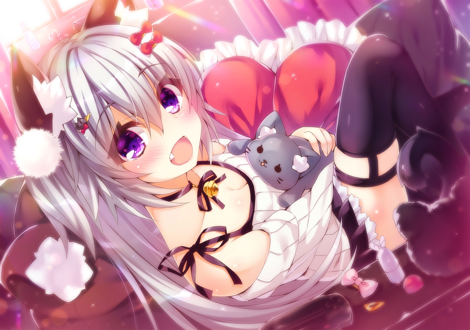 animal, animal_ears, cat, catgirl, ojitcha, original, oziko_(ojitcha)