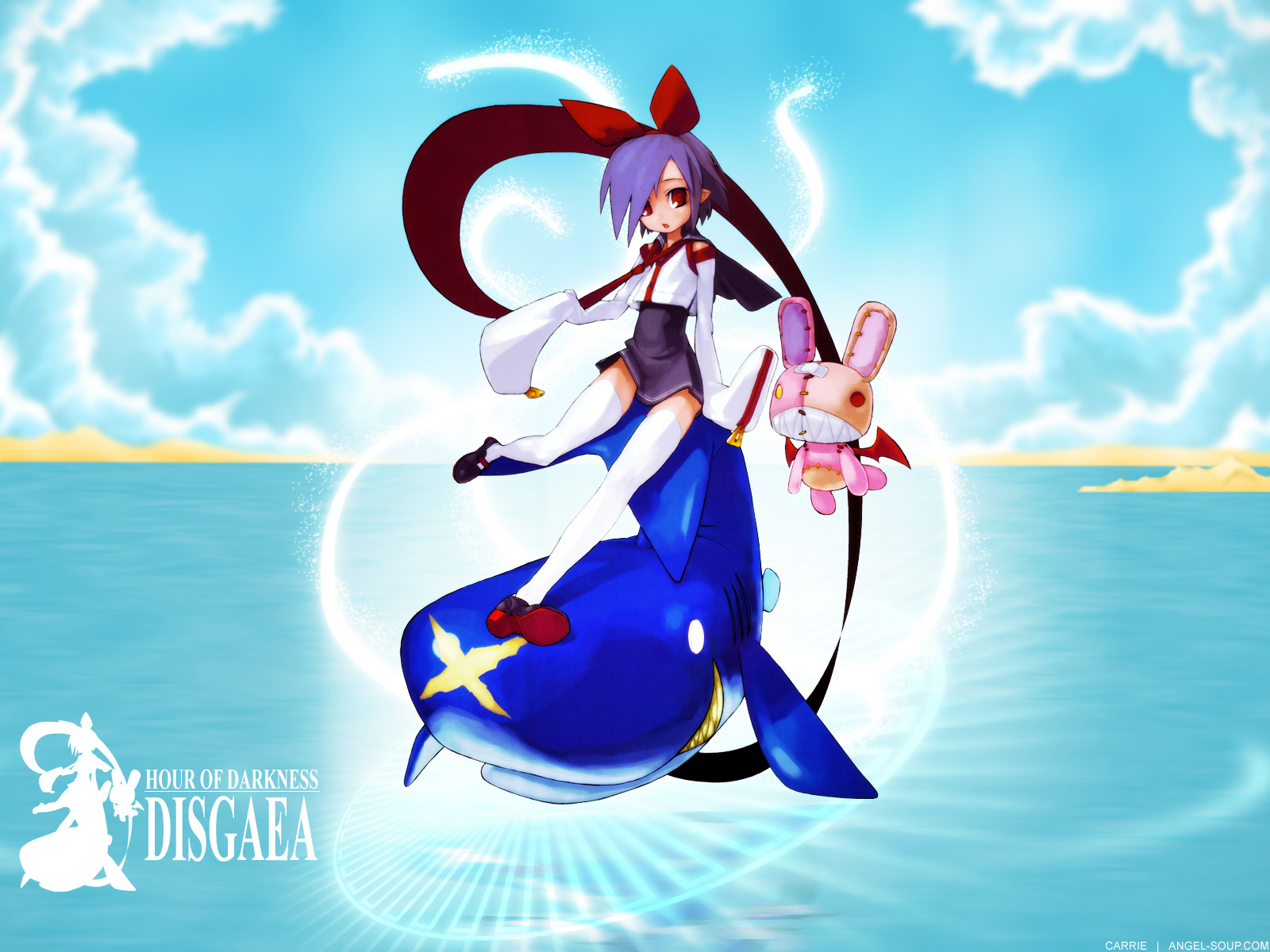 disgaea, kusaka_kokage, pleinair, pointed_ears