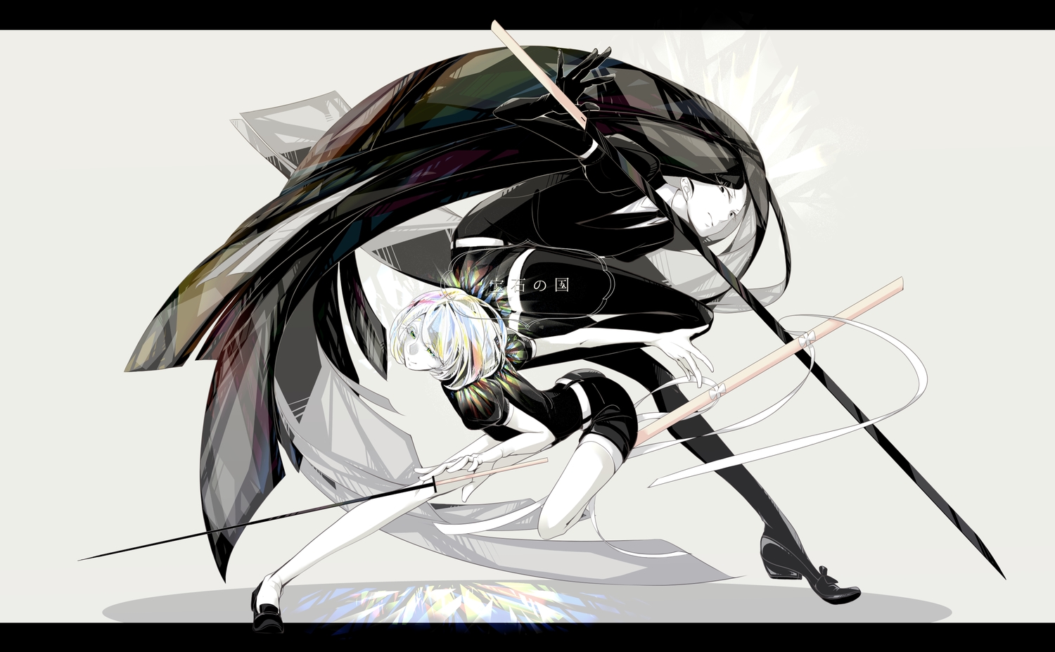 anthropomorphism, bort, diamond_(houseki_no_kuni), houseki_no_kuni, polychromatic, s003