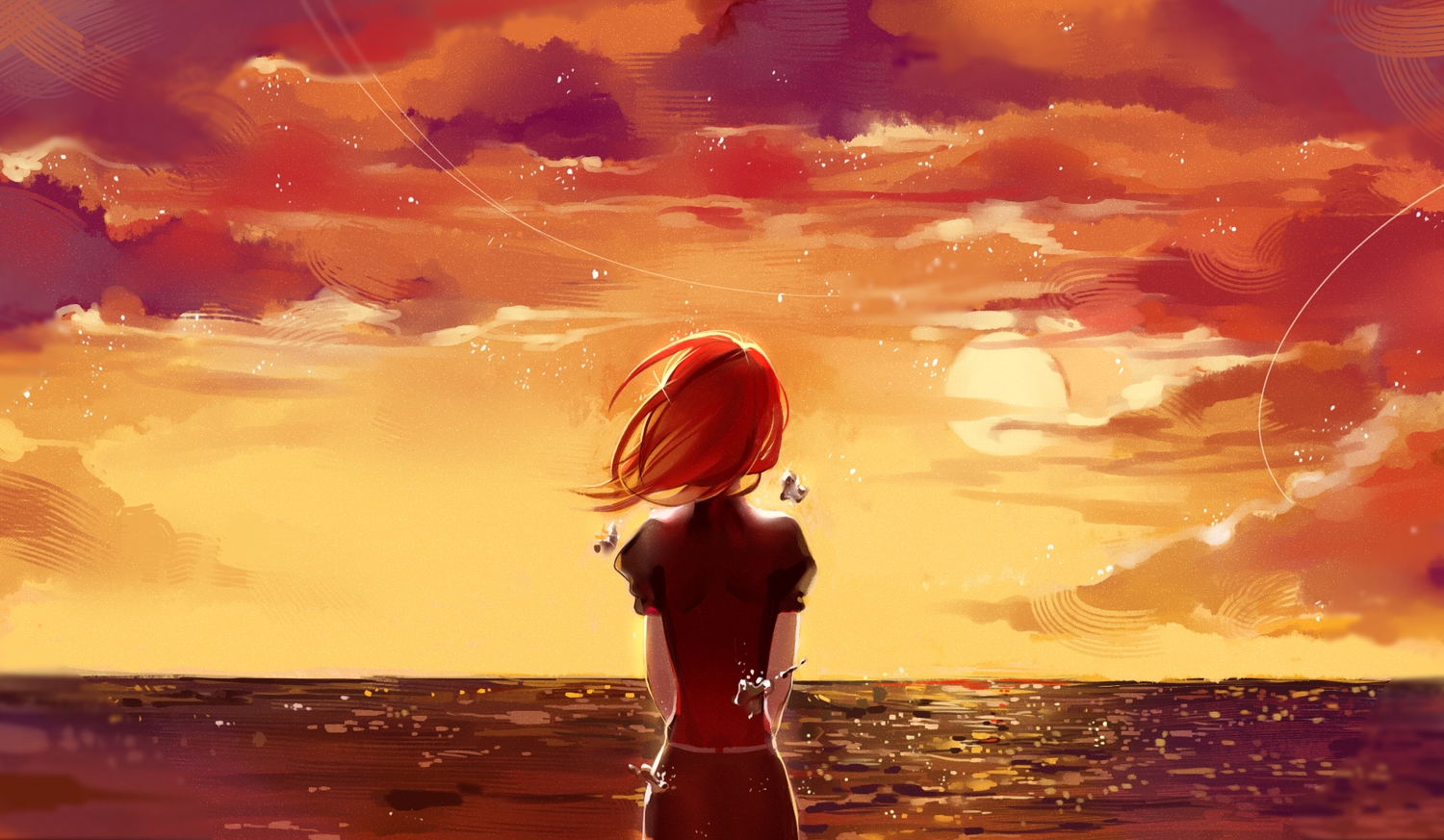 anthropomorphism, cinnabar, houseki_no_kuni, longyu
