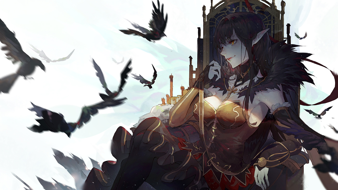 fate/apocrypha, fate_(series), kuroduki, semiramis