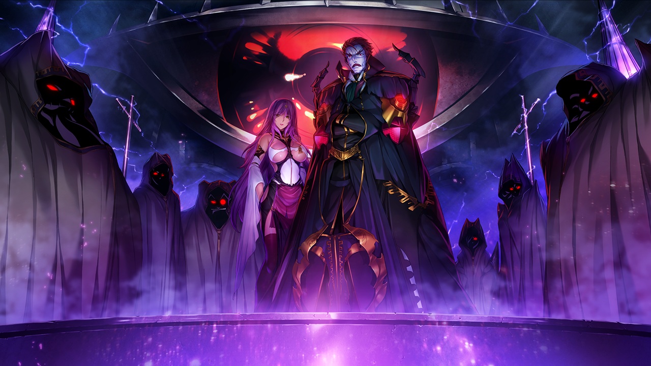 alice_soft, bezel, breasts, brown_eyes, brown_hair, choukou_shinki_ixseal, demon, game_cg