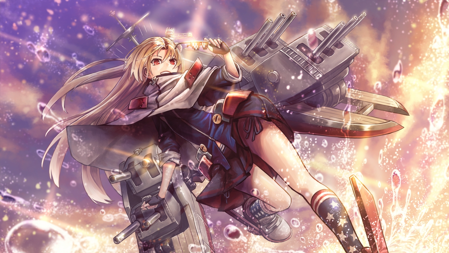 anthropomorphism, azur_lane, cleveland_(azur_lane), kuroi_susumu, parody, sunglasses