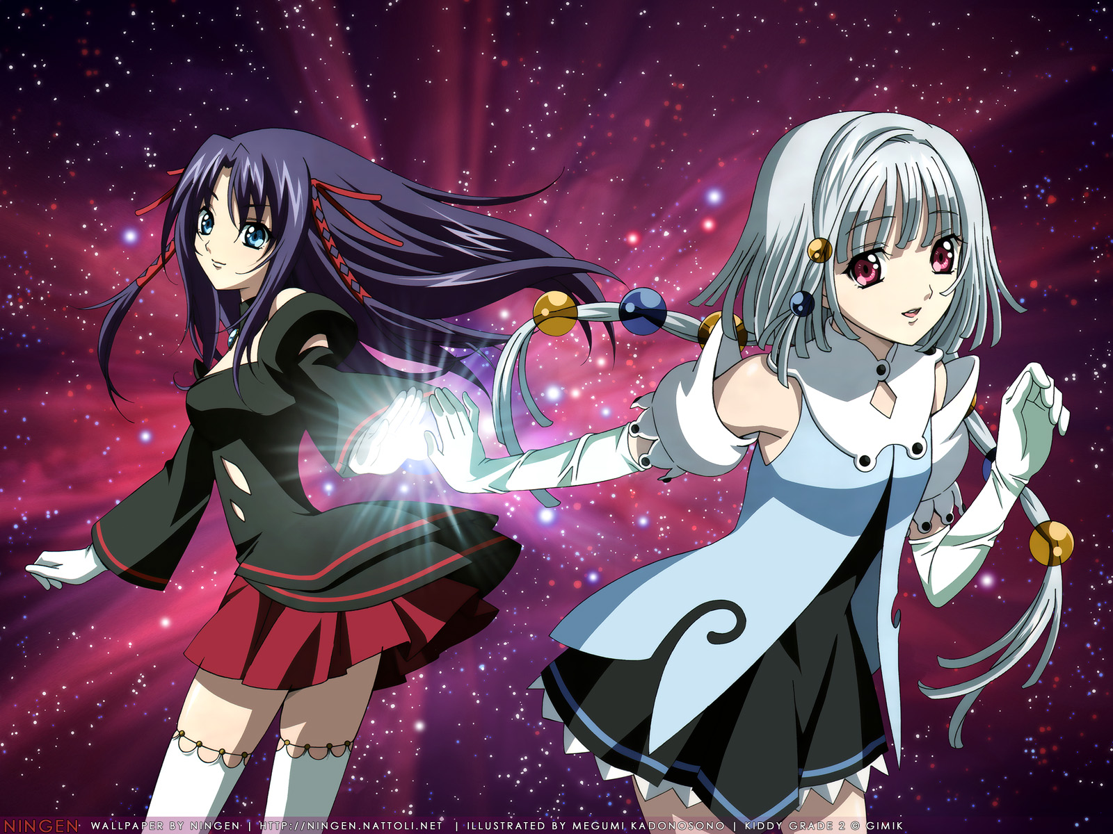 kadonosono_megumi, kiddy_girl-and, kiddy_grade, q-feuille