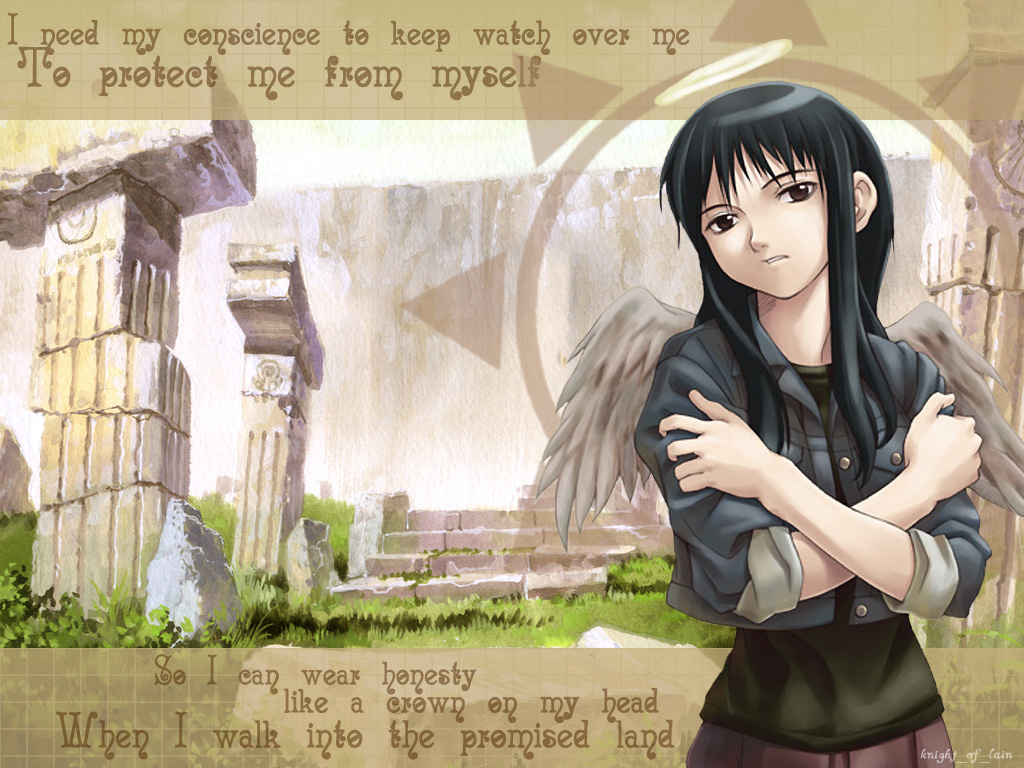 haibane_renmei, reki, wings