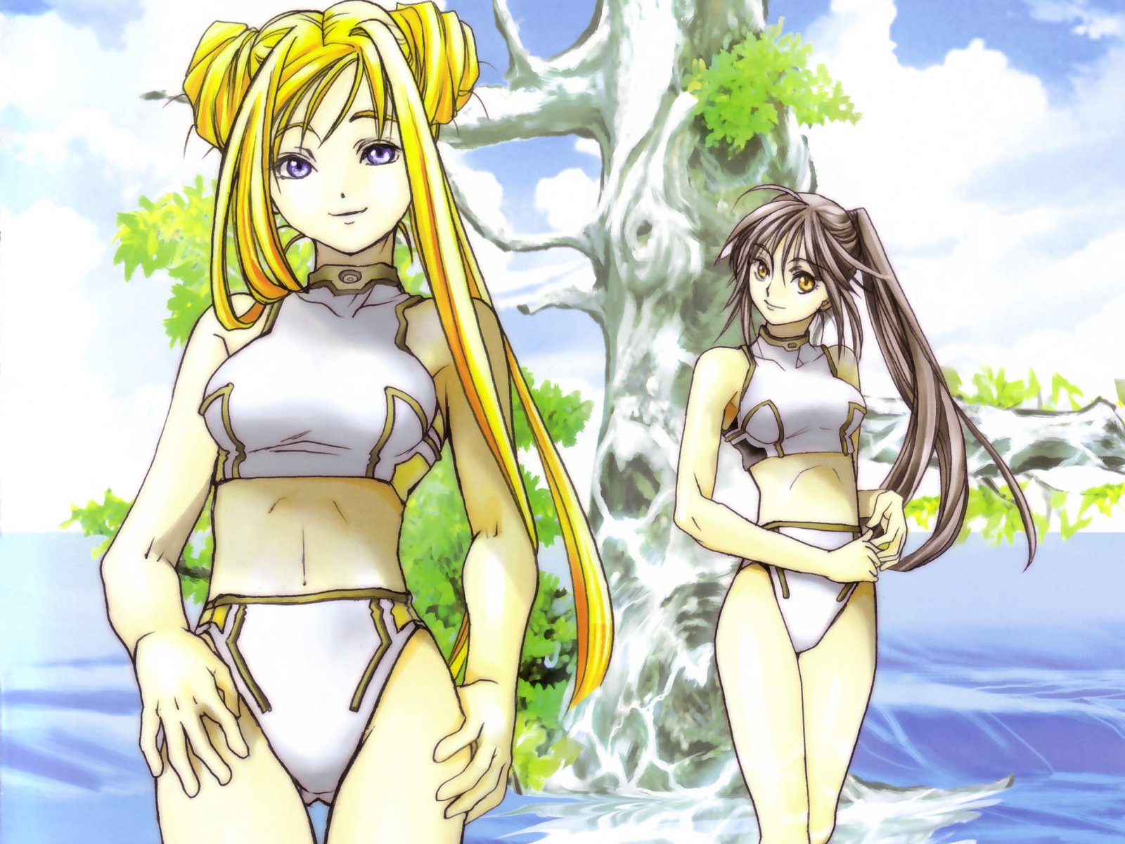 akira_e_ferrari, alicia_florence, amano_kozue, aria, bikini, swimsuit