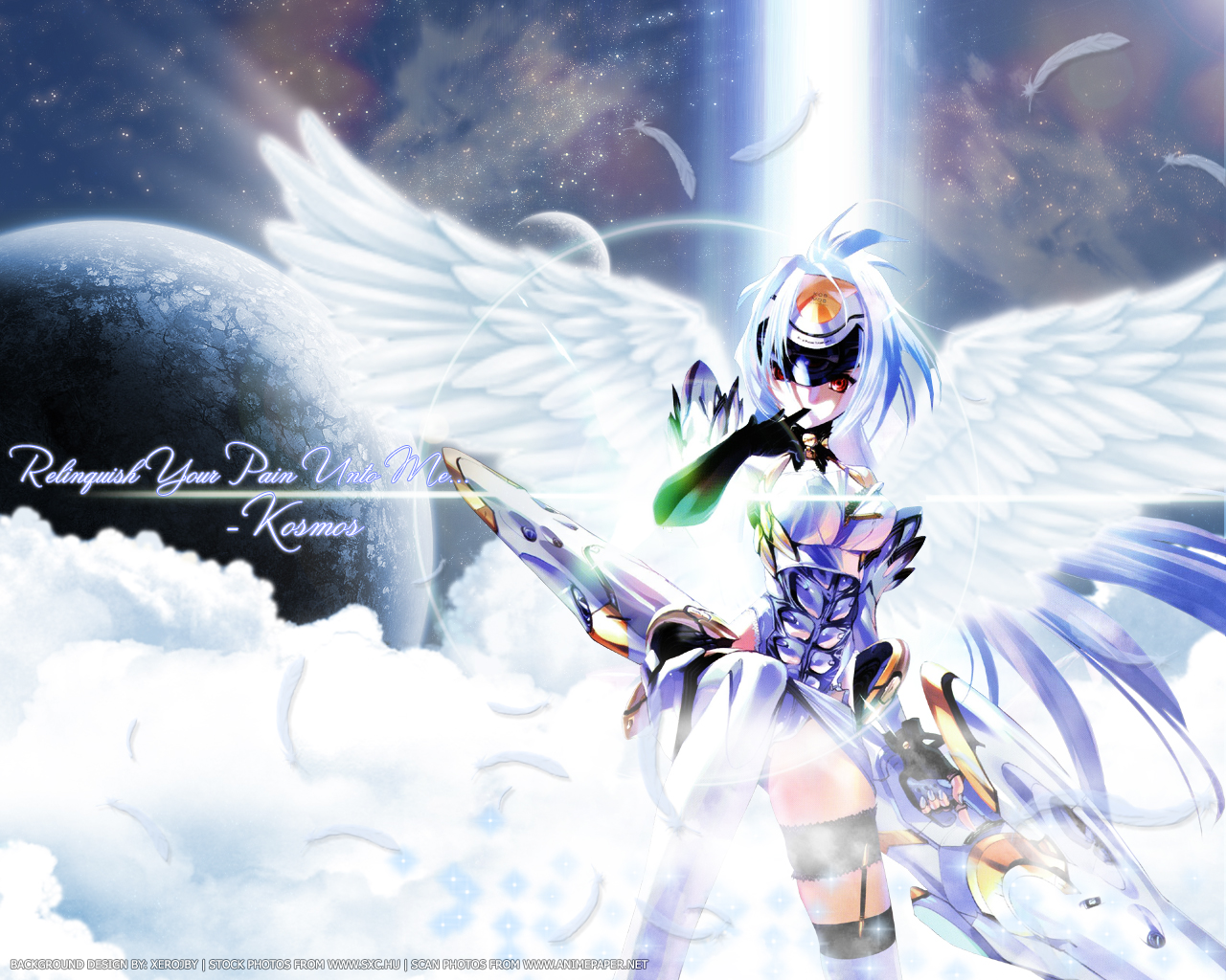 choco, chocolate_shop, kos-mos, mechagirl, planet, wings, xenosaga