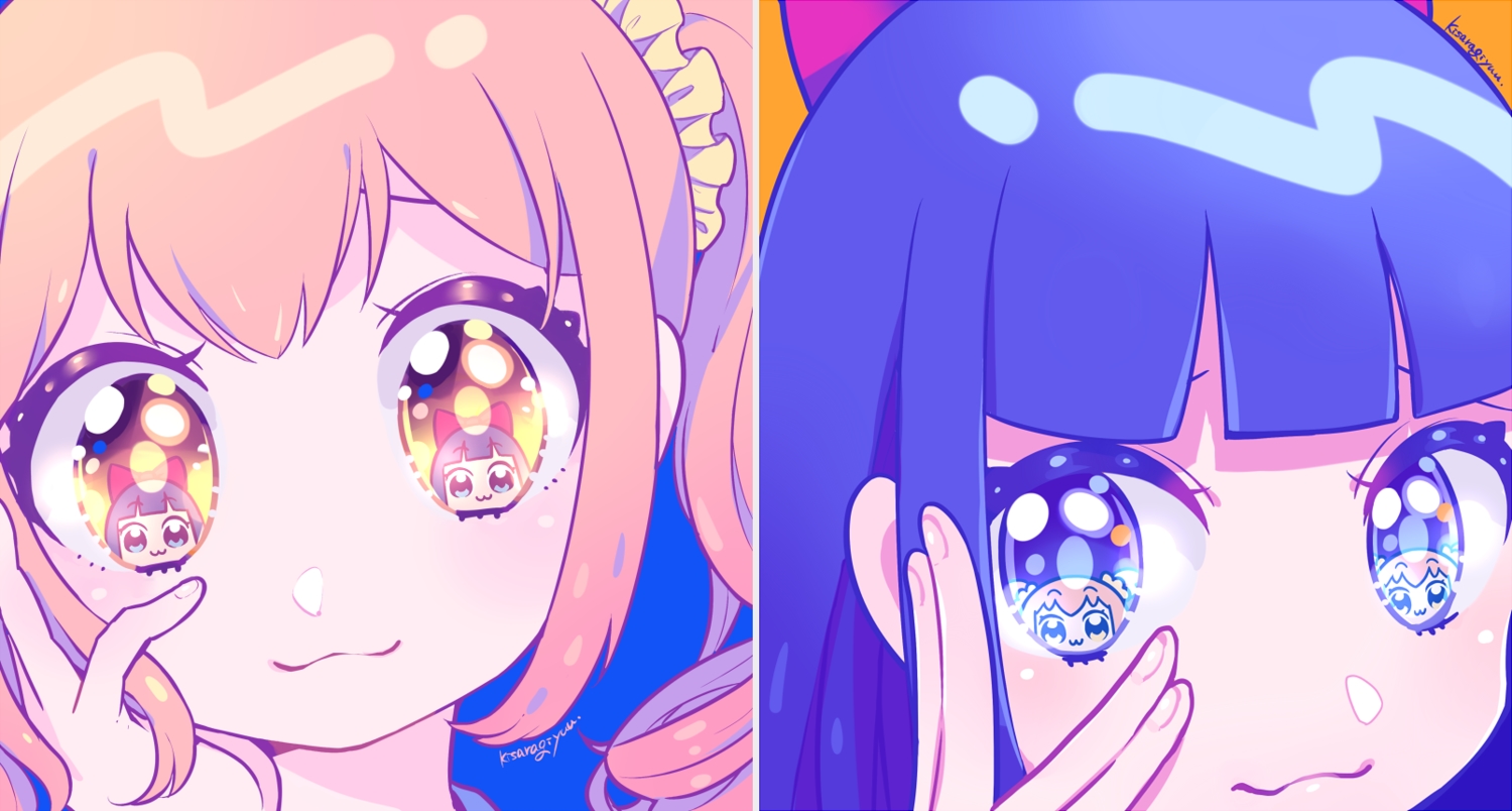 close, kisaragi_yuu_(fallen_sky), pipimi, pop_team_epic, popuko, signed