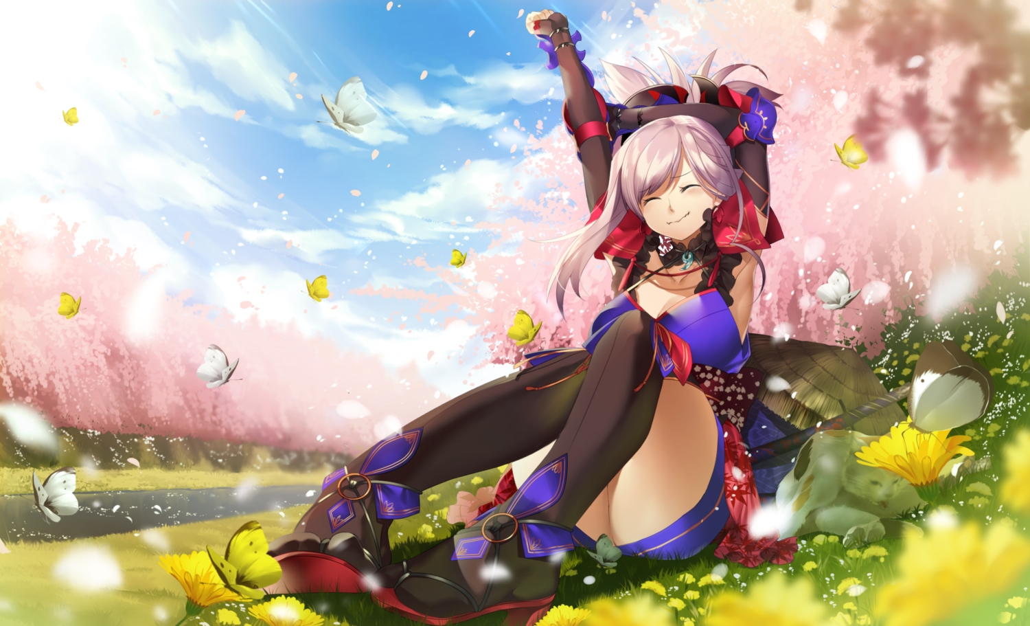 fate/grand_order, fate_(series), hamada_pochiwo, miyamoto_musashi_(fate/grand_order)