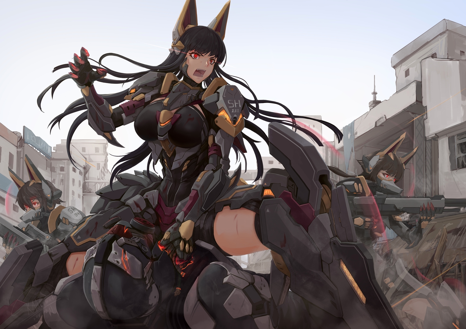 mechagirl, original, shou_mai