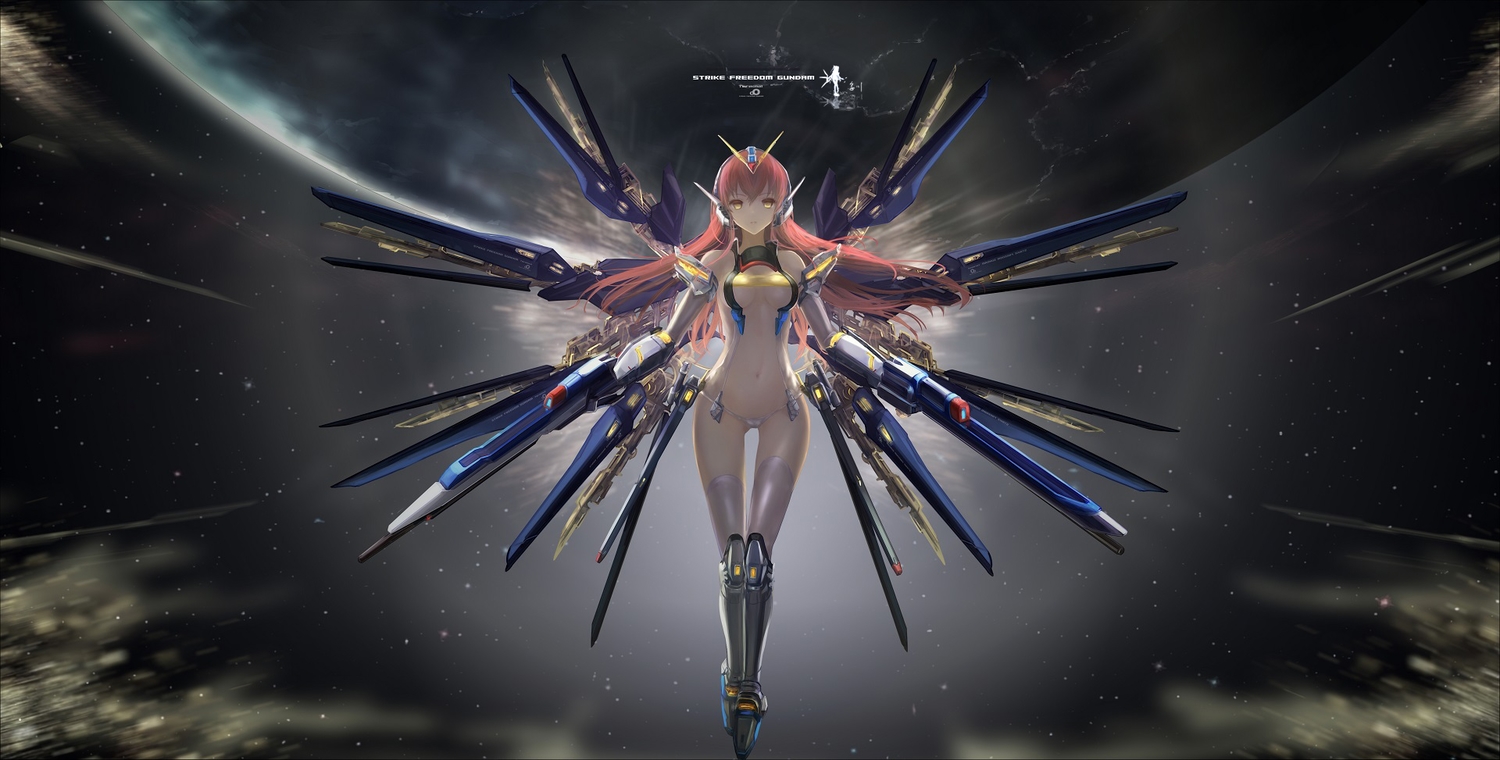 gundam_seed, gundam_seed_destiny, jpeg_artifacts, mechagirl, mobile_suit_gundam, original, wangchuan_de_quanyan