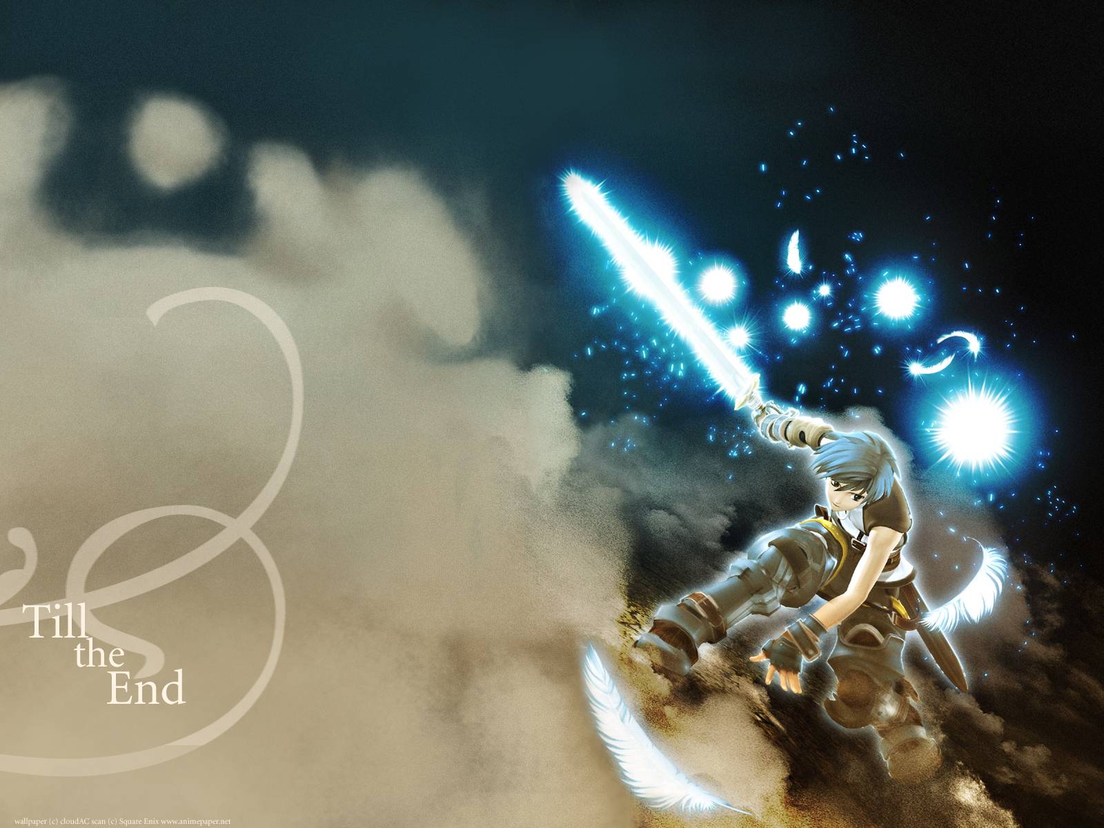 fate_linegod, fayt_leingod, feathers, star_ocean, star_ocean_3, sword, till_the_end_of_time, weapon
