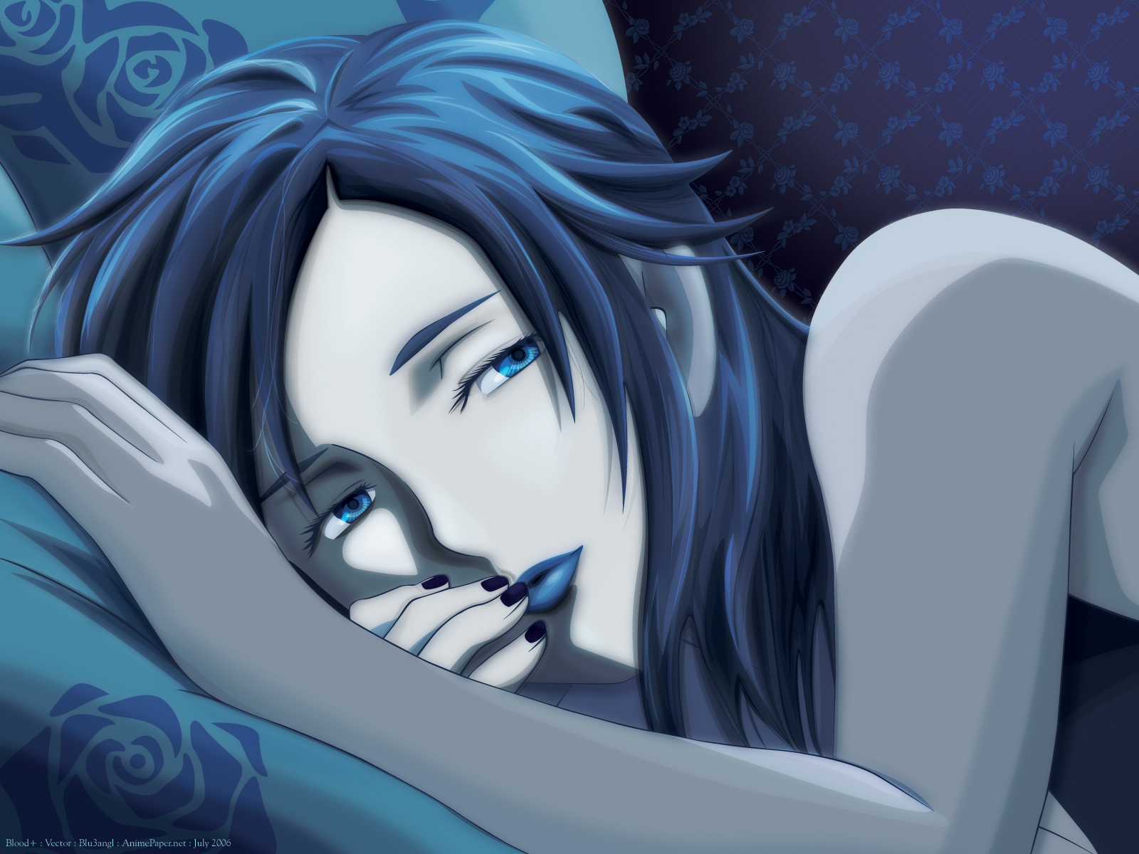 blood_(anime), blue, diva