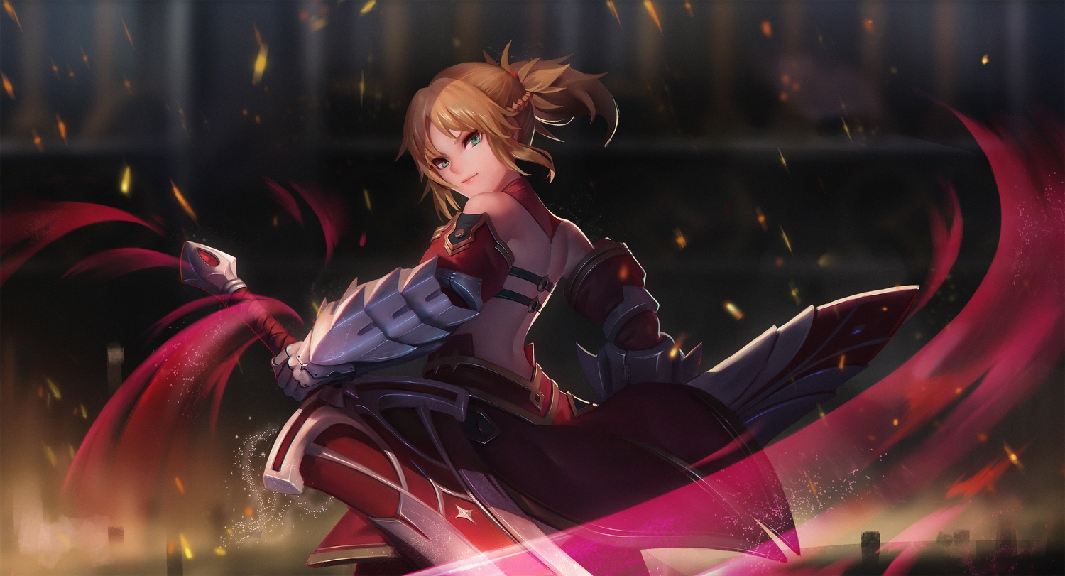fate/grand_order, fate_(series), mordred, rix2118
