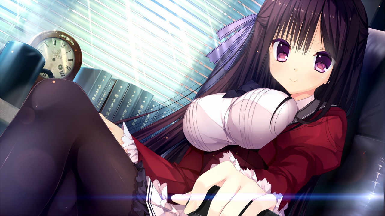 black_hair, game_cg, haruoto_alice_gram, long_hair, nanawind, pantyhose, purple_eyes, rindou_yaya