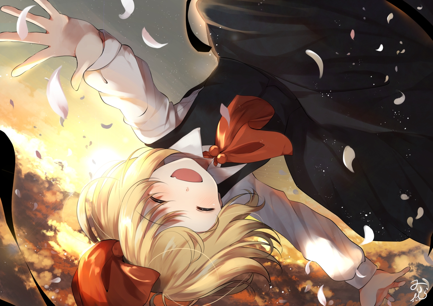 blonde_hair, miri_(miri0xl), rumia, short_hair, signed, touhou